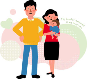 子どものいる生活のイメージ