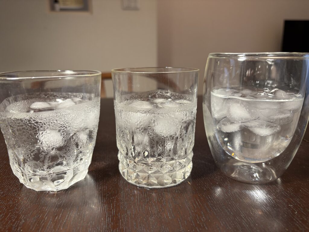 空気層と結露の実験2