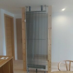 輻射熱を利用したパネル式冷暖房